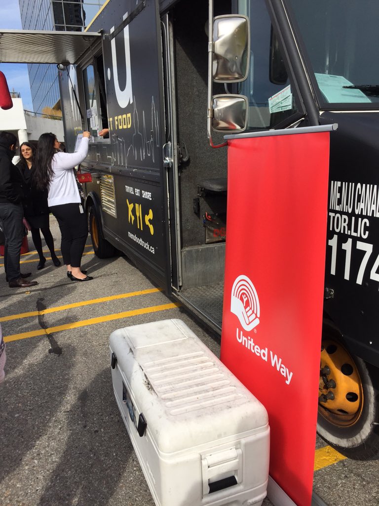 #menufoodtruck #lunchtime #supportunitiedway
