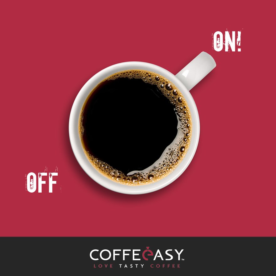 Sleep is a symptom of caffeine deprivation. COFFEEASY is your saviour