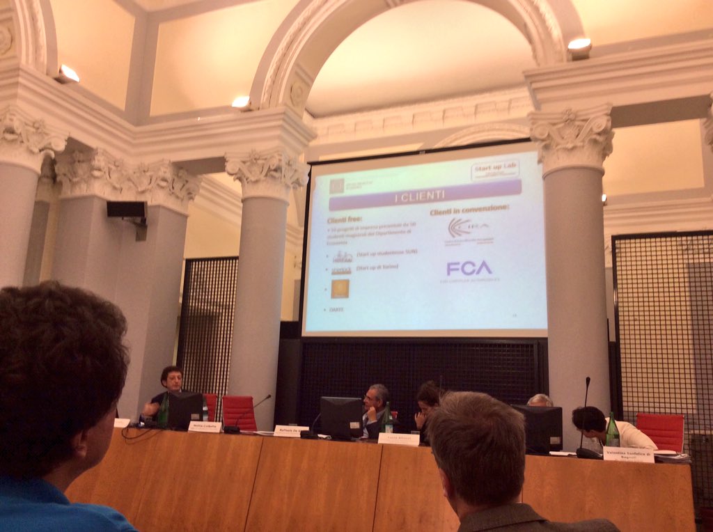 killermedia's tweet photo. Ora #UpStart alcune storie e esempi di storie del territorio
#Unina2 #StartupLab e Nuova Gestione IncubatoreCdS https://t.co/3tFK6fv3z3