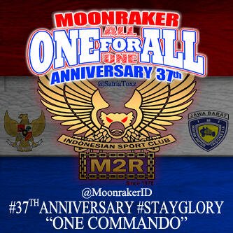 Satriatoxz_'s tweet photo. wanieun!! #37thANNIVERSARY #STAYGLORY #ONECOMMANDO @MoonrakerID https://t.co/QalkXC97Na