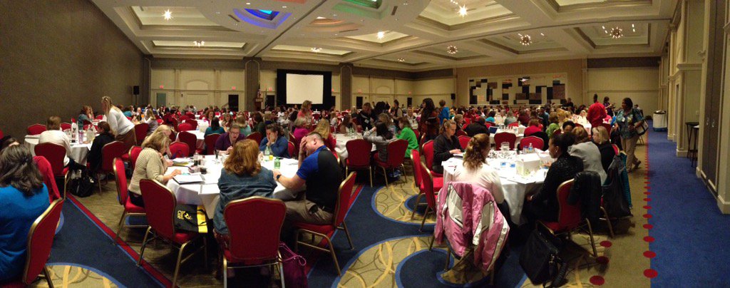 Principal4GT's tweet image. Lunch networking session #vagifted2015