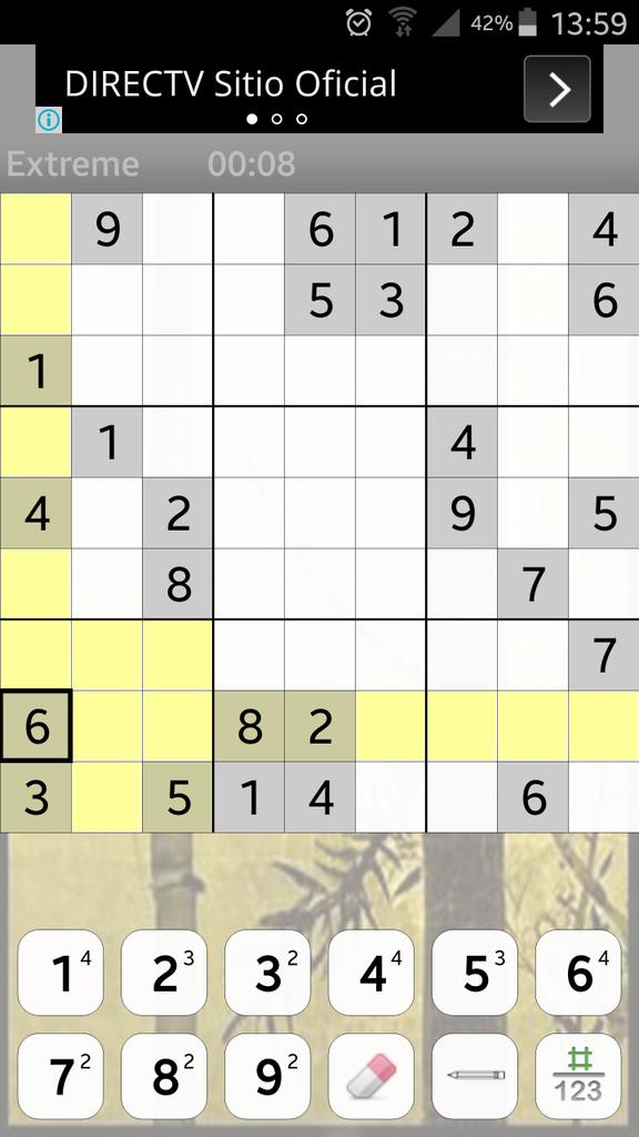 nicolambertOK's tweet image. A romper records #sudoku #extrememode