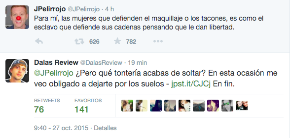 kidwithagun's tweet photo. Dalas, celoso por el intelectualismo de JPelirrojo, le dedica unas palabras para recordar quién es el más retrasado https://t.co/ZuOut0wCe2