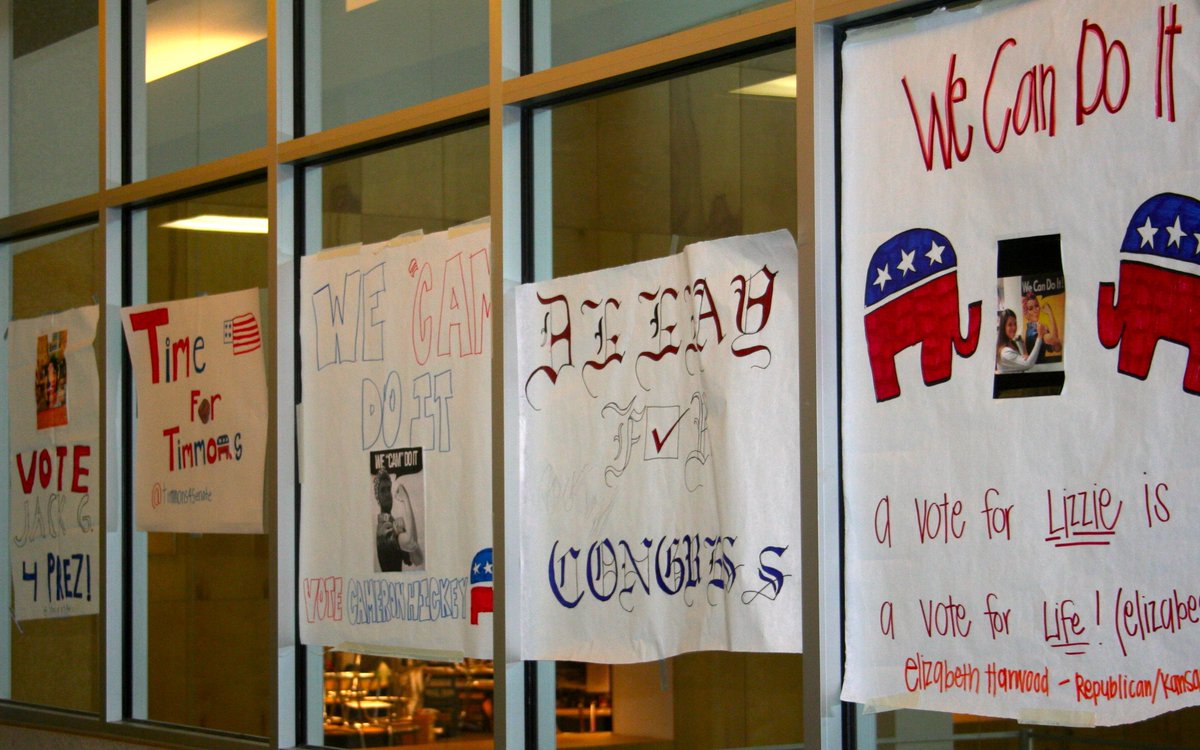 .<a href="/westside66/">Westside Community Schools</a> Am Gov't students learn about political campaigns by staging their own. See westside66.org