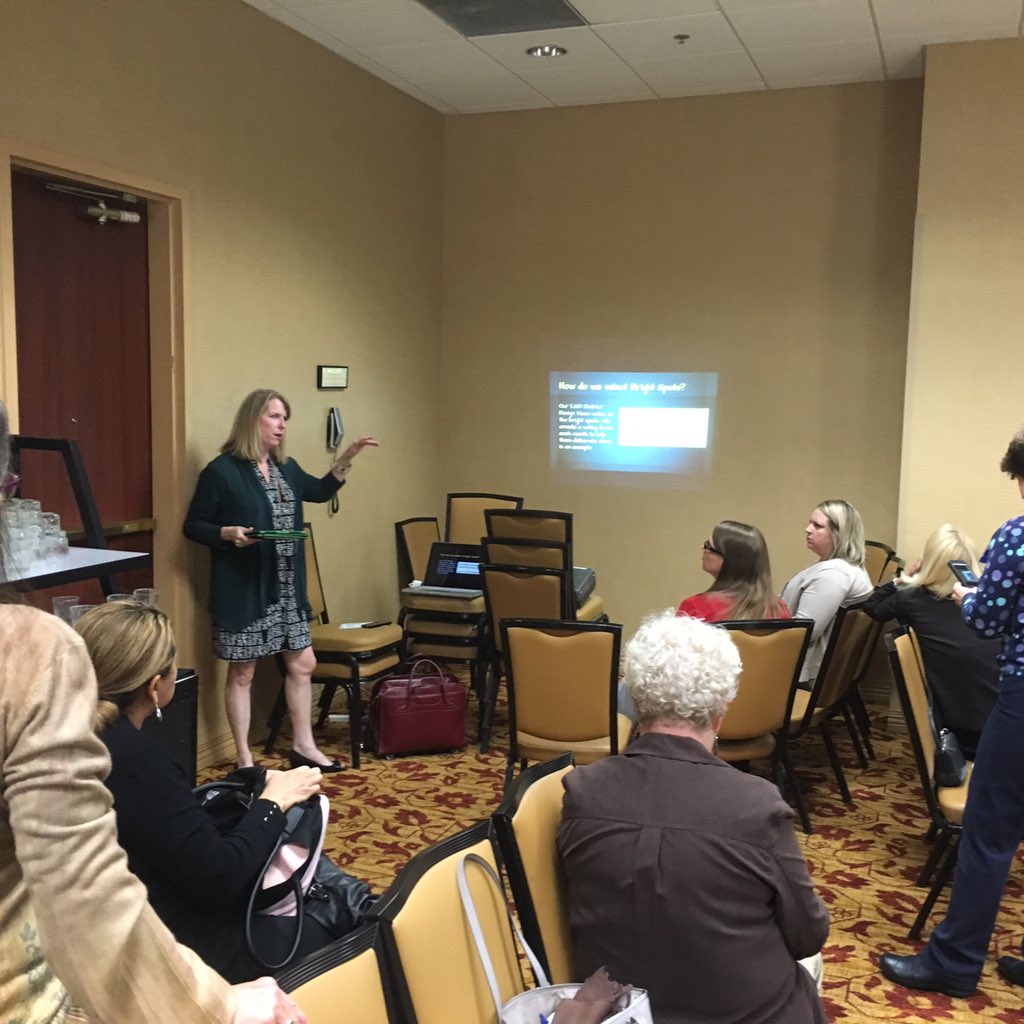 DeannaMcKinley's tweet photo. @hendersondk is sharing how we highlight our district Bright Spots at ASCD. #annual15 #tweet2transform #lisdthrive https://t.co/LFgTfNuXAi