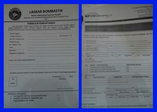 formulir pembuatan KTA LASKAR BOMBASTIK sudah ada gaes buat korwil RAJA KEBO lngsung aja hub andreas