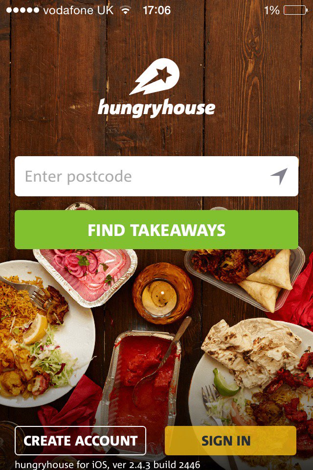 @hungryhouse hopefully the £50 voucher will make up for my 1% battery