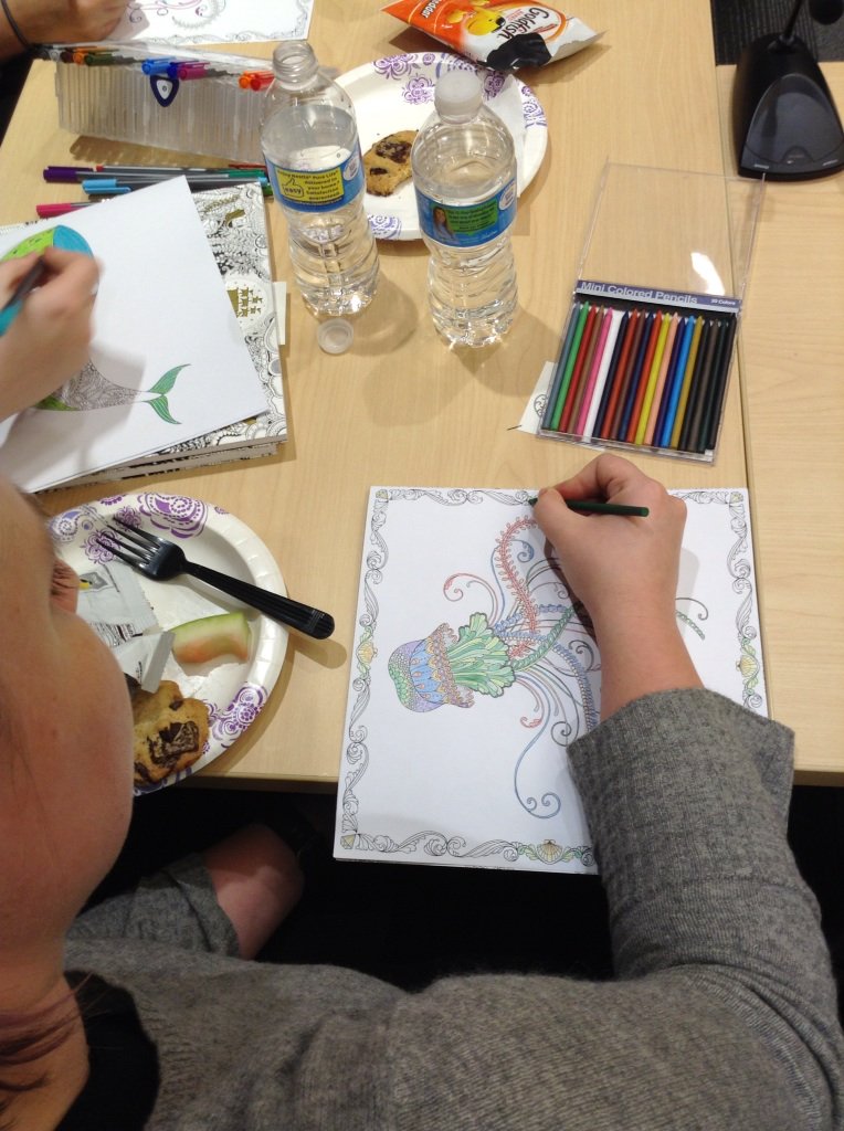PenguinBooks's tweet photo. #LostOcean is also compatible with colored pencils! #GlobalColoringDay https://t.co/WV8kOQbdTO