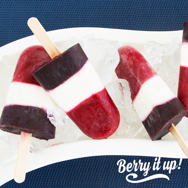 Stay cool after a workout with homemade Berry Blast Pops using our organic juices &amp; berries: ow.ly/TRamw
