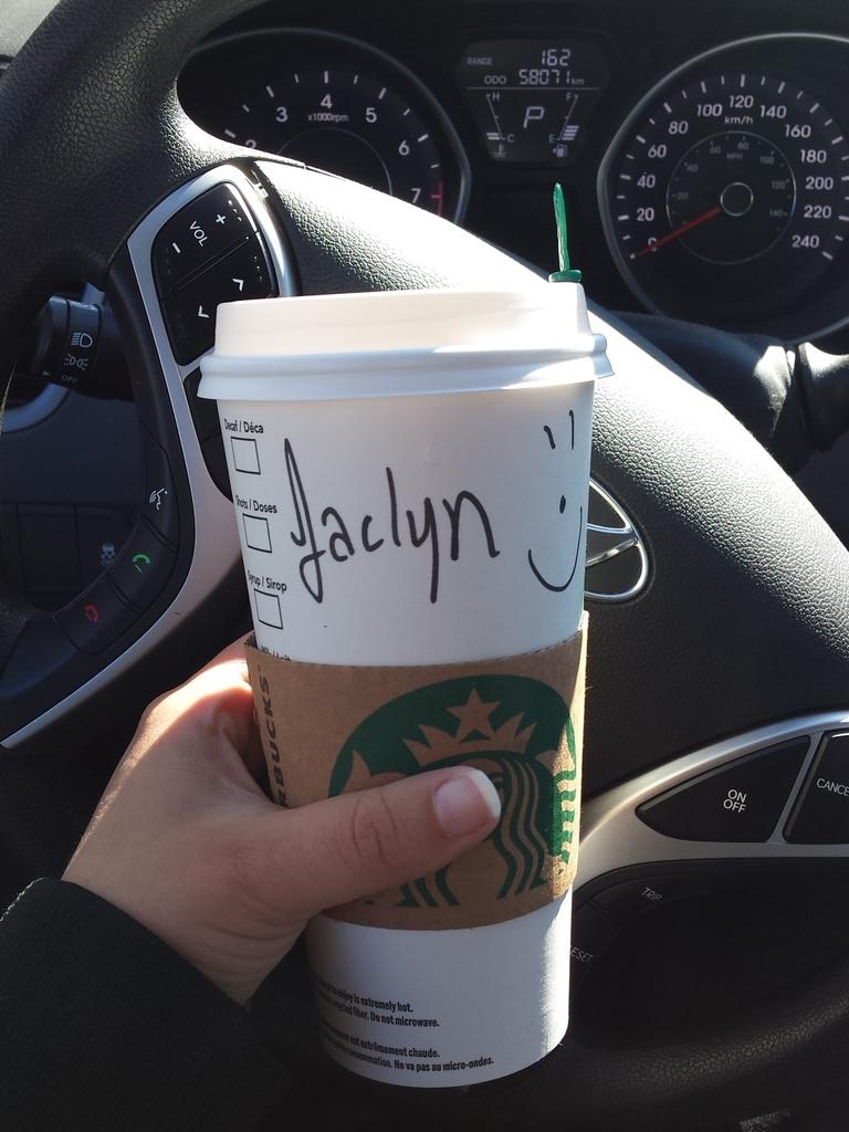 jaclyn613's tweet image. When the #Barista spells your name right for the first time ever! #StarbucksProblems #classicchailatte