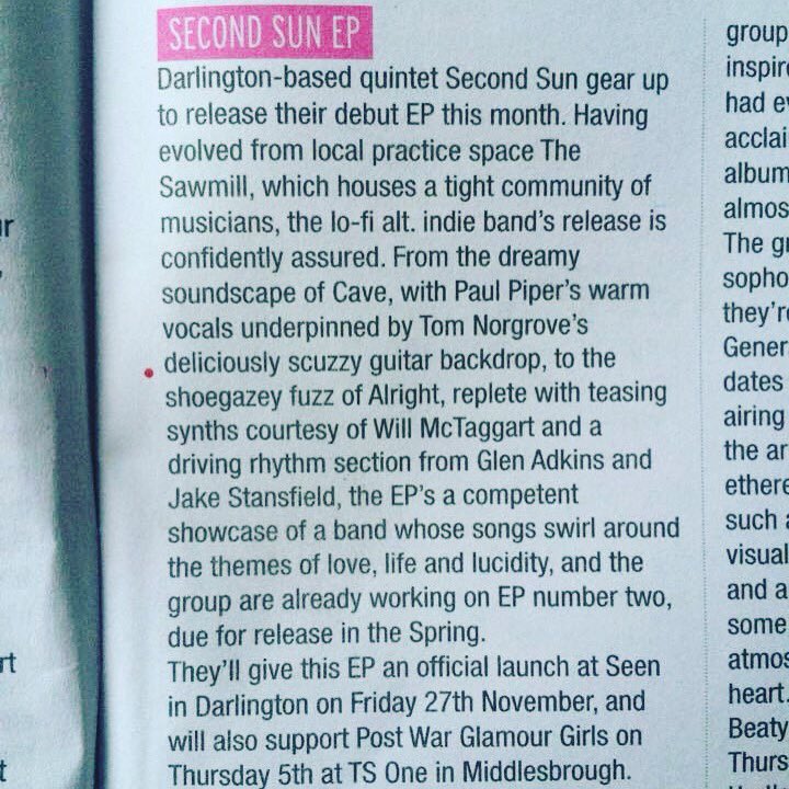 Big thanks to <a href="/narc_magazine/">narc_magazine</a> for this write up x #narc #northeast #music #gigs #ep #getup