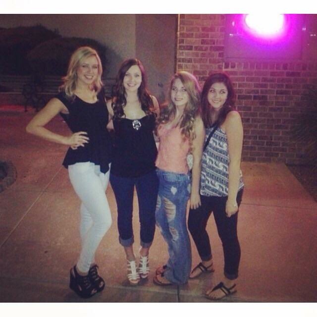  to a year ago at birthday dinner! happy 20th birthday lil mama I love you with all of my heart  