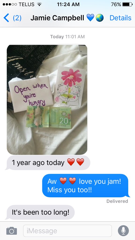 Anniewyattolyve's tweet photo. Miss my best friend so much!! @jcamps11 ❤️ Can't wait to see you again! #travelbud https://t.co/7dI1OiV3nS