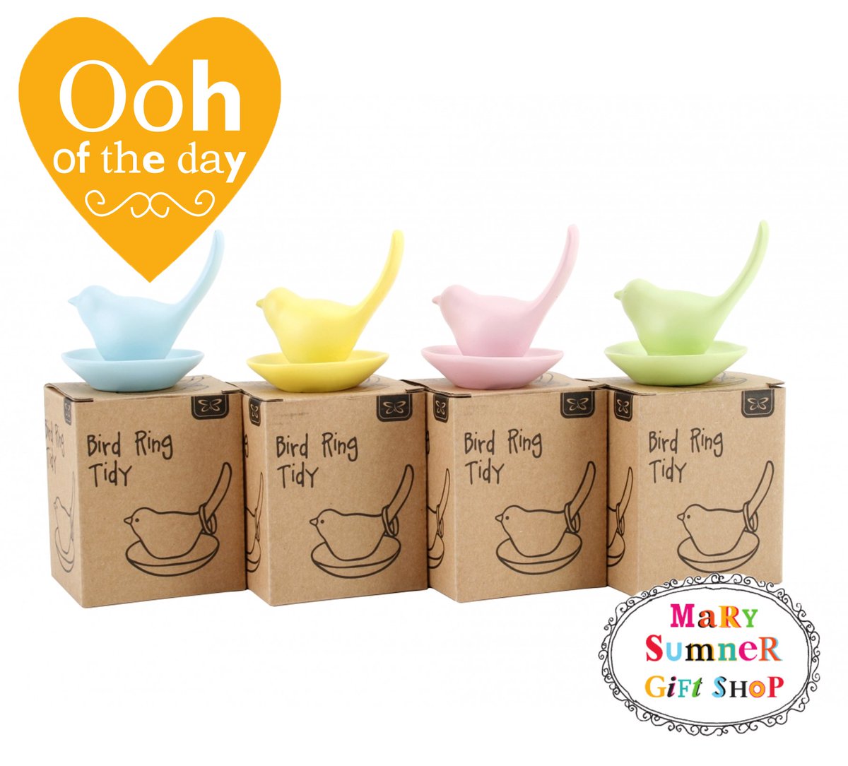 MarySumnerShop's tweet image. Let these super cute birdies keep your rings safe and tidy @MarySumnerShop #bird #ringtidy