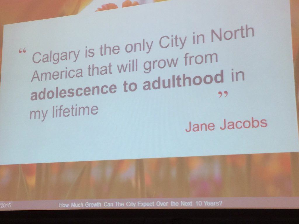 Calgary_Life's tweet photo. Calgary is the only city in North America that will grow from ADOLESCENCE TO ADULTHOOD in my lifetime. #calgaryref https://t.co/bhaiLFTbka