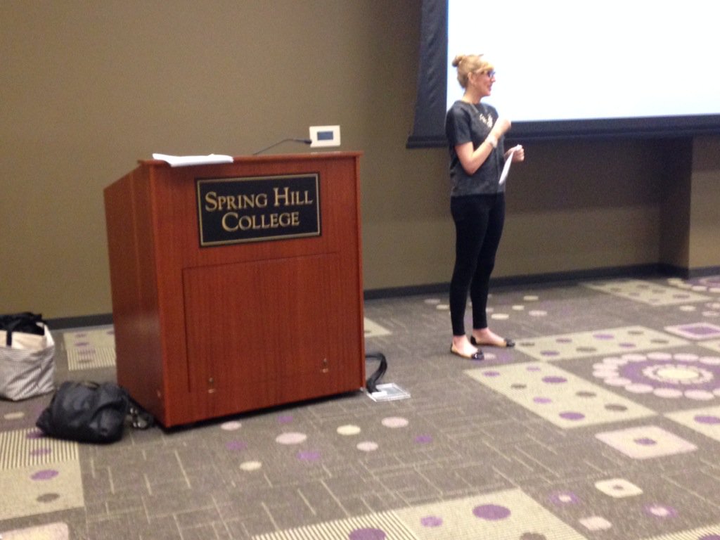 loramichael's tweet image. @WBAofAL our own Ashley teaching 'Resume Writing and Cover Letter Skills' to the younger generation today!