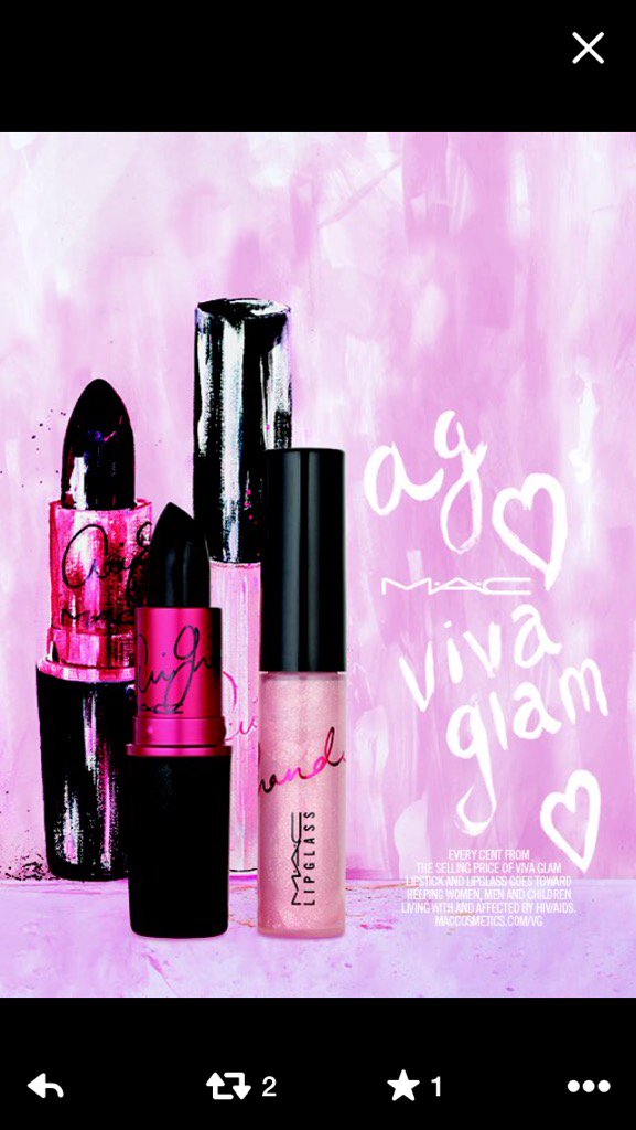 YEAH!! #ArianaGrande #VIVAGLAM Gut aussehen und Gutes tun-Der komplette Erlös dieser Produkte geht in direkte Hilfe!