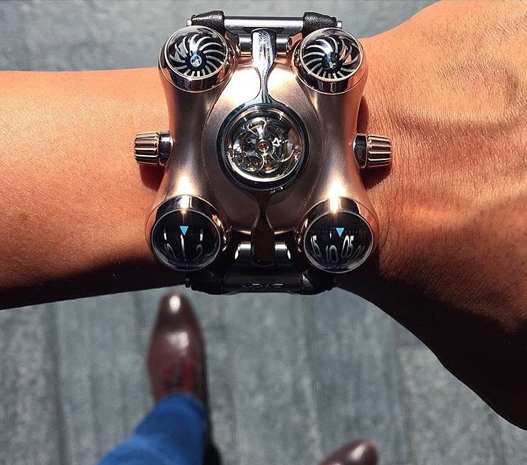 WatchFM's tweet image. MB&amp;amp;F HM6 Space Pirate in 18K Red Gold | 1/18 | Worth Around $180,000