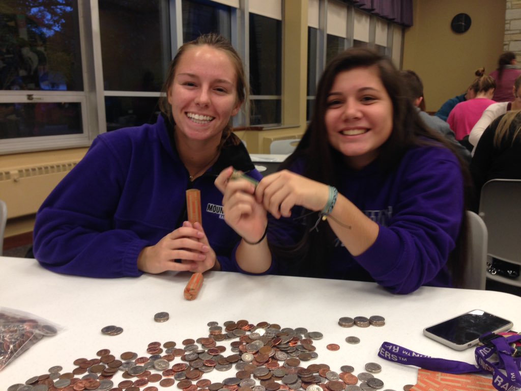 Mount_Cares's tweet photo. Come join us in the east room of HPCC! We are counting the coins! #mountcares https://t.co/BbYtooL841