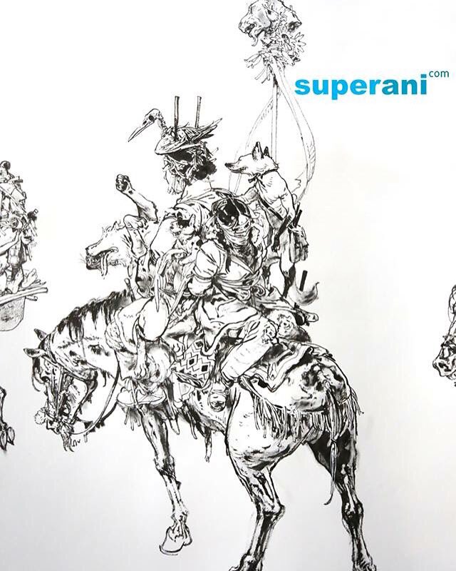 Drawing show at St-Malo #kimjunggi #illustration #drawing #art #sketch 