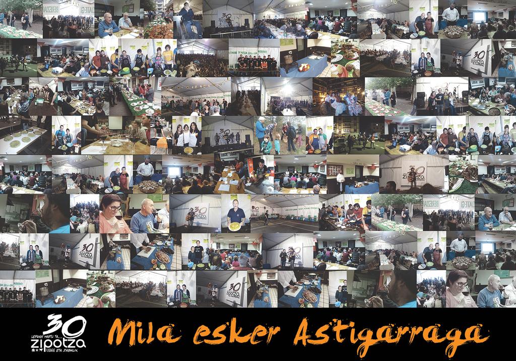 ZipotzaElkartea's tweet photo. MILA ESKER #Astigarraga pasaden astean jasotako babes ta elkartasunagatik #Zipotza30 https://t.co/VRx8DV2QTt
