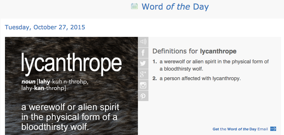 Lycanthropology 101 tweet media