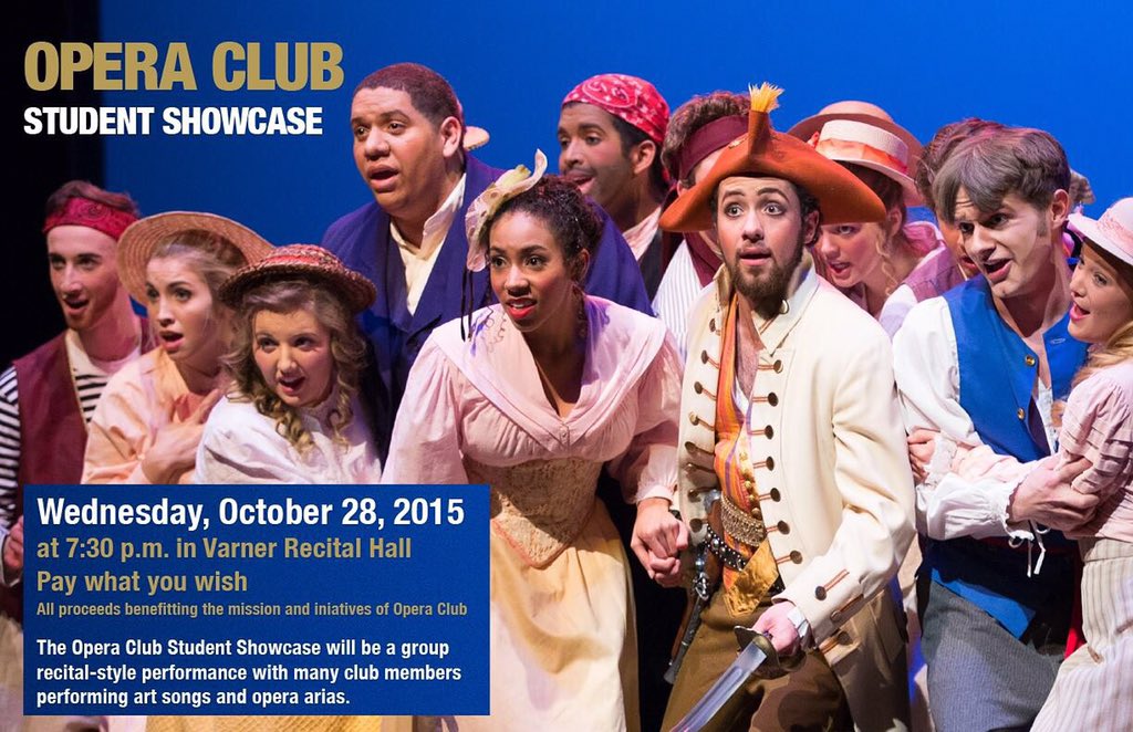 OUOperaClub's tweet photo. Come enjoy a great performance tomorrow night in the Varner Recital Hall! Can't wait to see you there! https://t.co/a2VXq5V30F