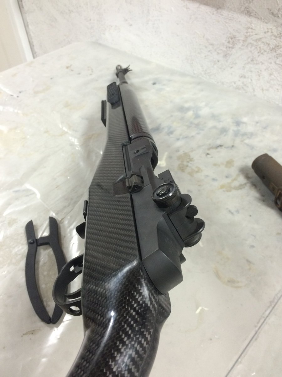 Lightweight #carbonfiber rifle stocks