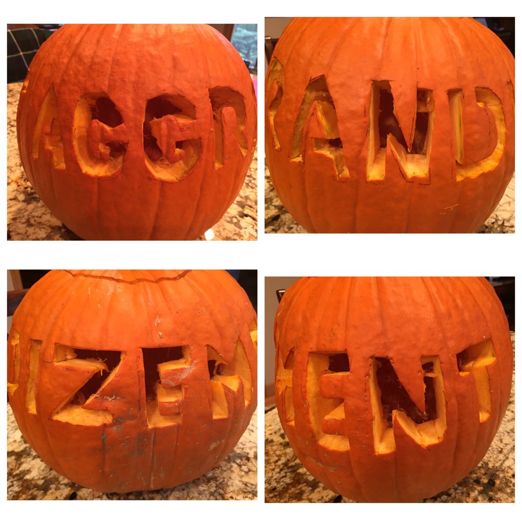 JamieSchlacter's tweet photo. The story of American government is a story of aggrandizement 🎃🍂🕸 #politicalpumpkins @aconneen https://t.co/IyXbAJw1cf