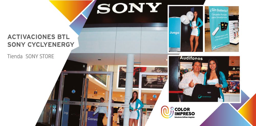 colorimpresosac's tweet photo. @colorimpresosac polos gorras lapiceros globos flyers #merchandising  #ActivacionBTL #SONY #CYCLEENERGY https://t.co/EFJA3XNE5w