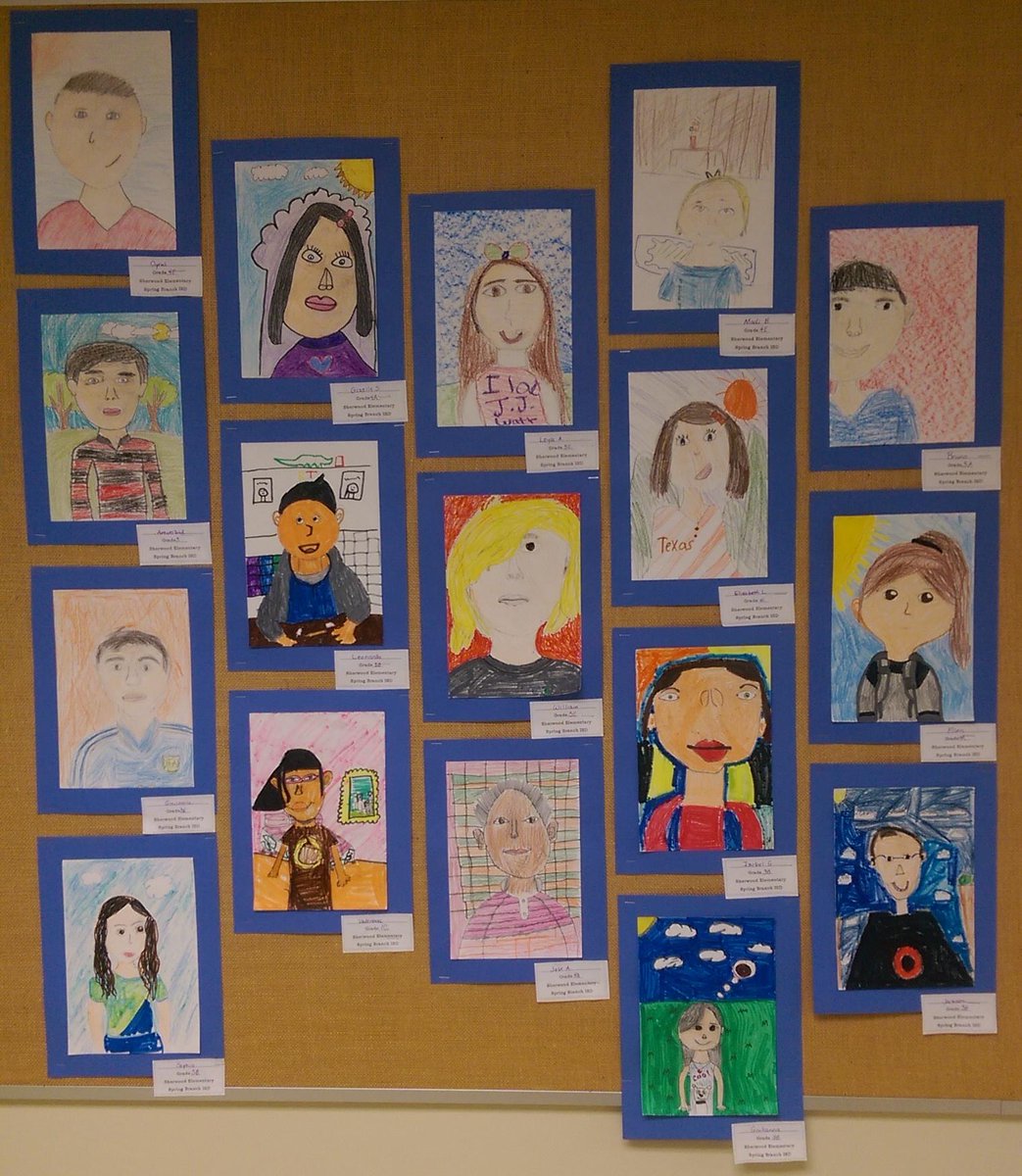 mayeli400's tweet photo. Proud Parent, My 1st grade student Artwork was selected to participate at the @SWE_Eagles Exhibit at @SBISD #MsWade https://t.co/cEYJ933p9u