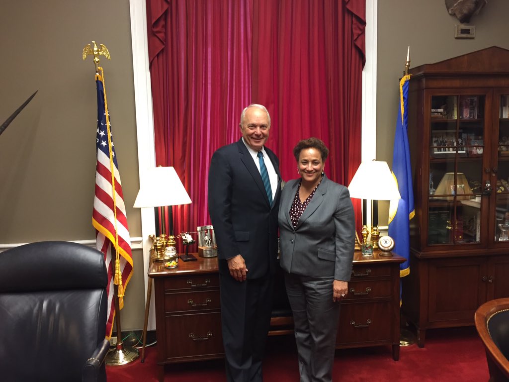 JoAnn_Jenkins's tweet photo. Discussing the importance of reauthorizing the Older Americans Act w/ @repjohnkline. https://t.co/U0xPhT3MHZ