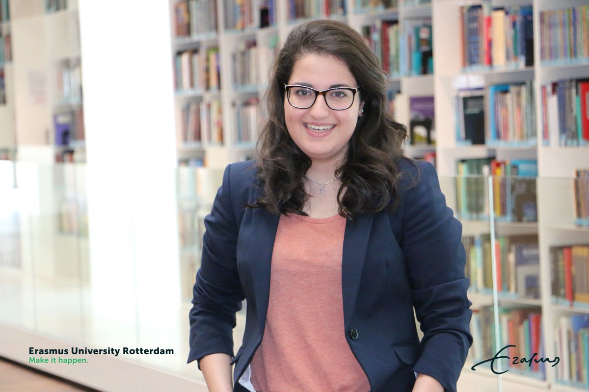 EUR and you. Together we make it happen. Every day! Check out the story of Sadaf on facebook.com/ErasmusUnivers…