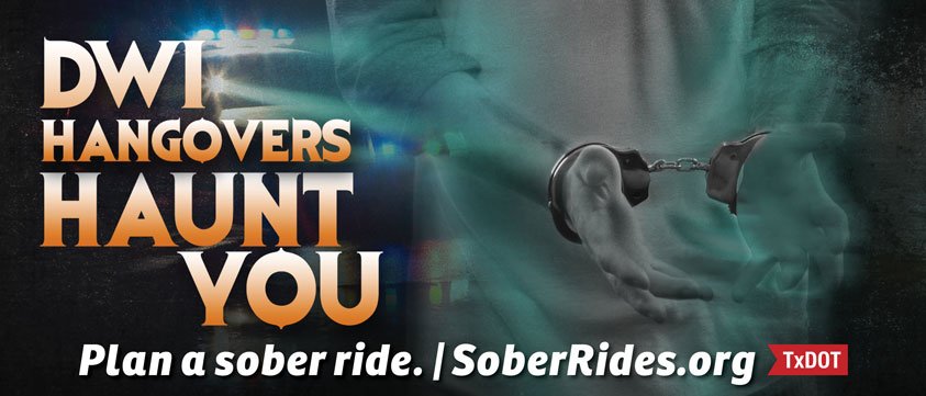 Halloween is once a year. A DWI record is forever! #drivesafe
