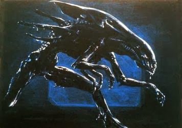 QueenAlien2's tweet image. The queen roamed the dark area, a soft hiss escaping her.
#OpenRP