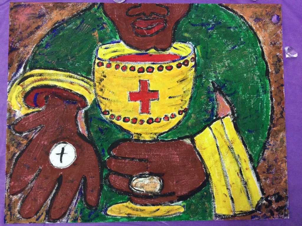 StoddardDC1902's tweet photo. #stoddard #baptist raises fun and funds during resident staff art show. https://t.co/MizWJNJ95j