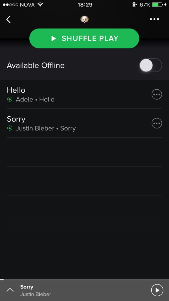 Þetta er uppáhalds playlistinn minn þessa dagana