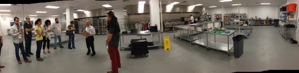 On LA mobile food tour at Policy Link Equity Summit and just left LA Kitchen's fantastic lichen.