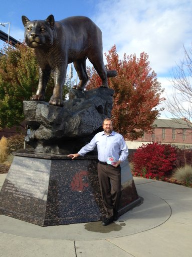 Talking to students and faculty at Washington State University about USAID and #usaidfoodforpeace