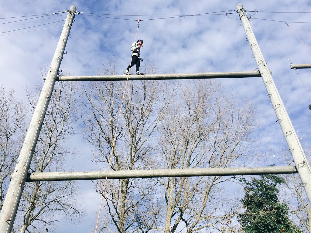 NCSexeter4's tweet photo. Balance beam for our last activity! Hope everyone has had a fab time!⭐️🌞🎉 @Engage4LifeUK https://t.co/feOubLzbiD