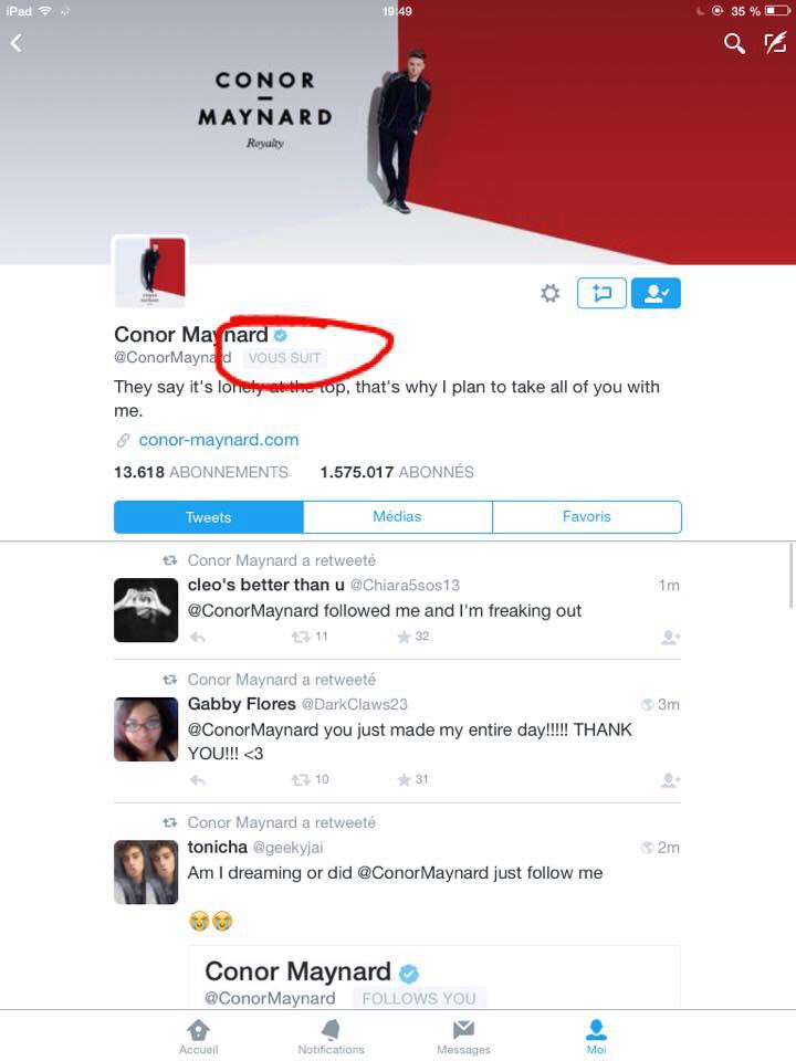Victoria5avril's tweet photo. OMG #tropdamour 😻😻😻, je défaille là 🙀🙀 @ConorMaynard @MelaLatr https://t.co/44SNMk6UtT