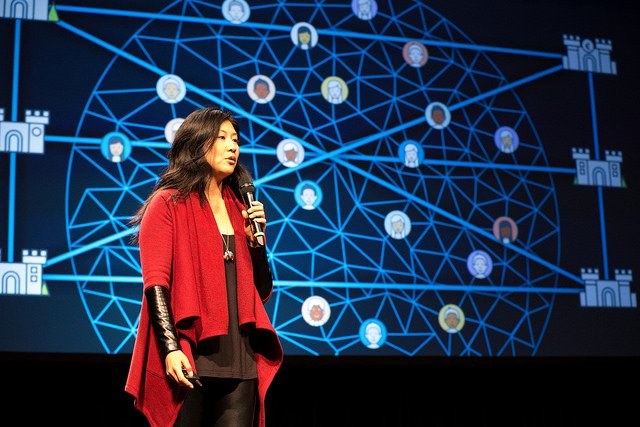 joyce's tweet photo. Back from @poptech where we were able to share @stellarorg and our mission. Honored to be part of the Camden family https://t.co/lxm6lGAGkv