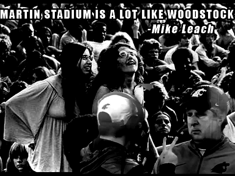 TheMartinParty's tweet photo. @Coach_Leach says The #MartinParty is a lot like woodstock. #FarOut #PeaceLoveAndCougs #GoCougs @StefanieLoh https://t.co/eUHhOrB0rJ