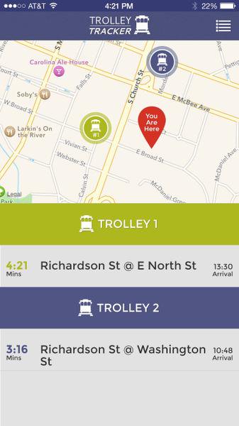 Be among the first to try out the new downtown trolley tracking app: grnol.co/1P38jFb #yeahTHATtrolley