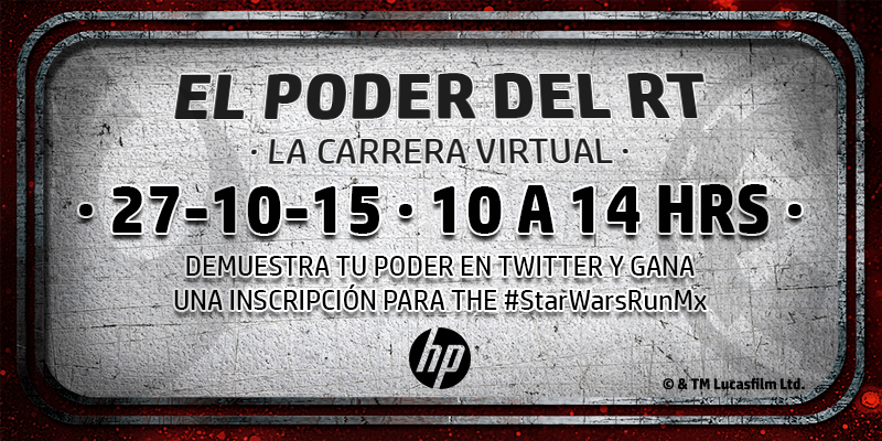 HPMexico's tweet photo. Recta final de la carrera, ya solo falta una hora. ¡Tiempo de accionar tu poder hiperimpulsor! #ElPoderDelRT https://t.co/W1DvhLsCNf