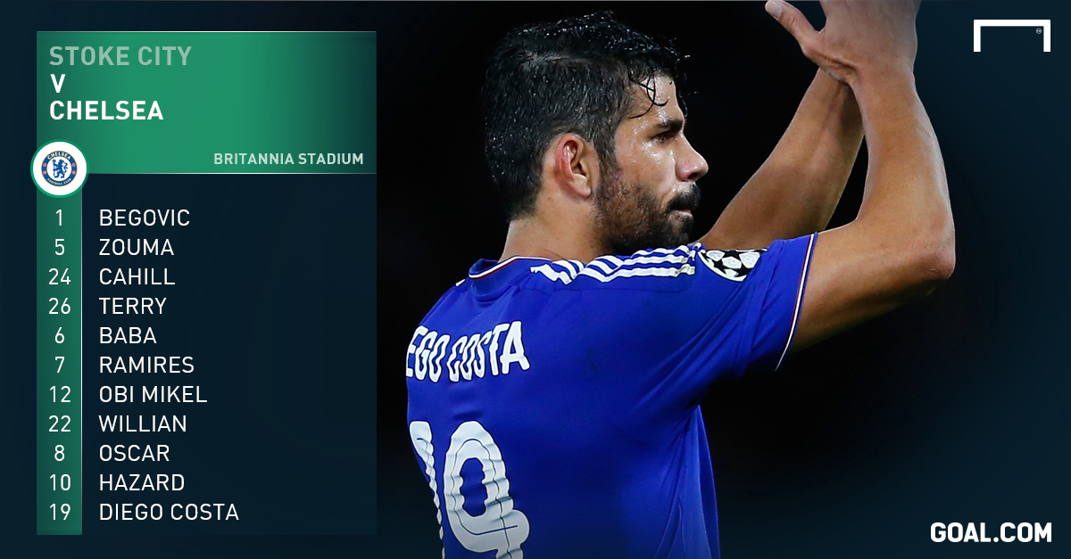 Goal_India's tweet photo. .@ChelseaFC - Fabregas out, Costa & Hazard in. #STKvCHE #CapitalOneCup #CFC https://t.co/yAMbpjvDXt