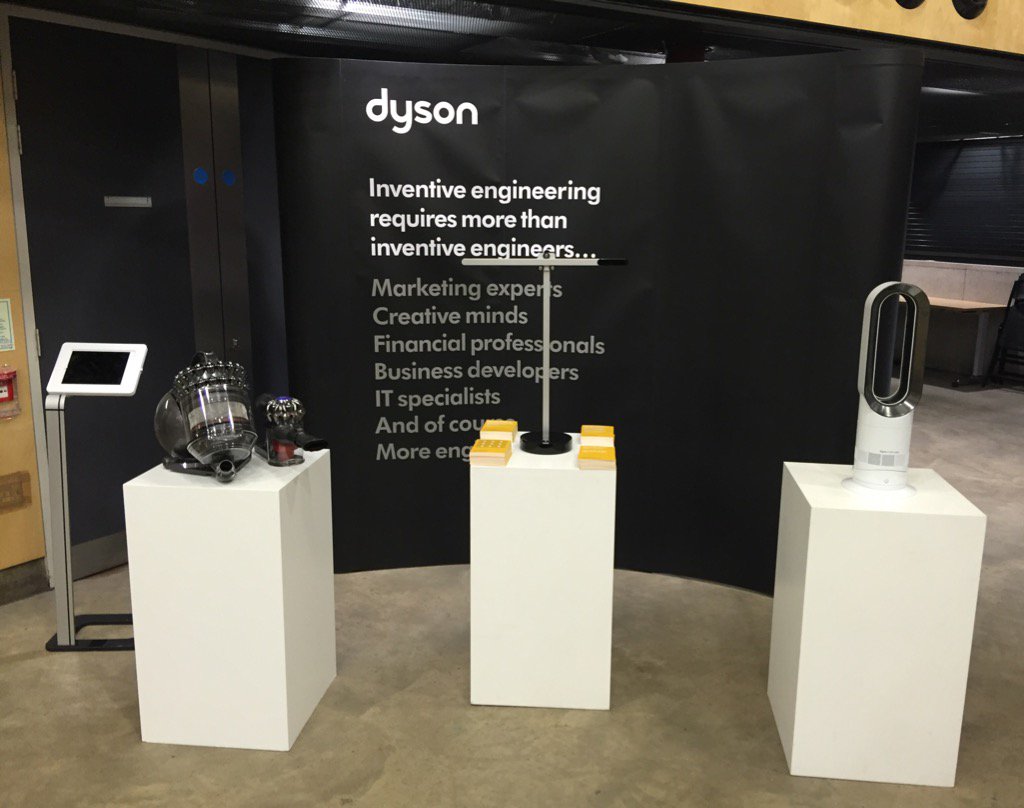 Eventcouriers's tweet photo. Dyson set up @StudyLSE https://t.co/WfZOC6JKv0