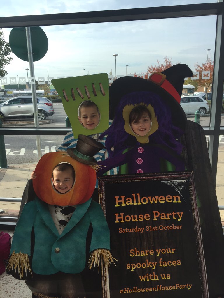My three youngest children at morrissons in strood Kent
