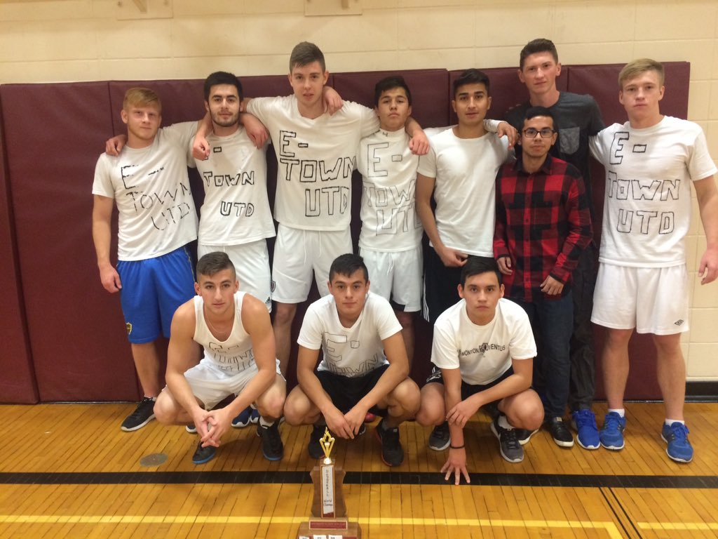 OlearyAthletics's tweet image. A late congrats to E-Town United for winning semester 1 dodgeball!!