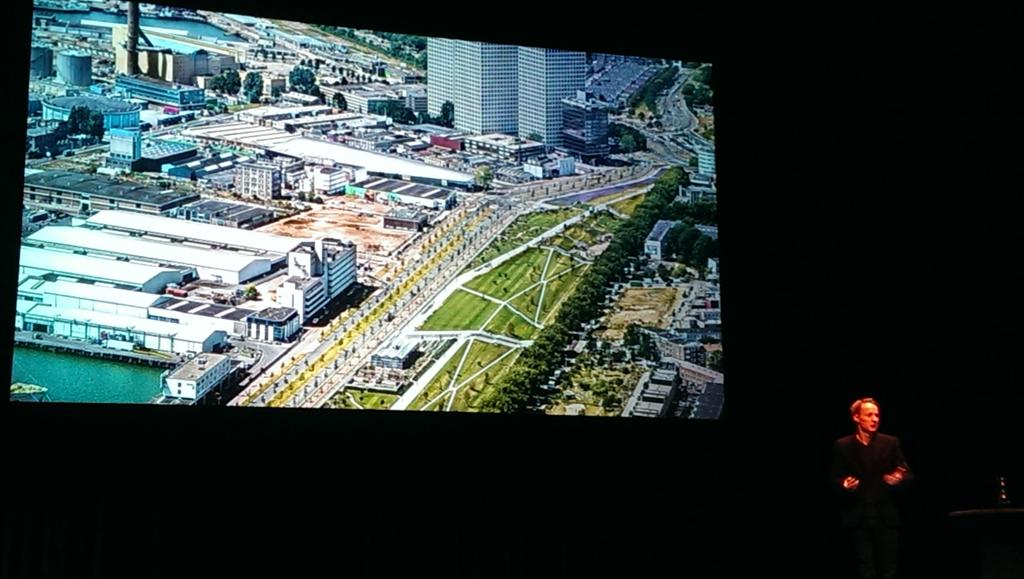 Daan Rozengaarde bij de ondernemersavond van #rabobanknoa #inspirerend